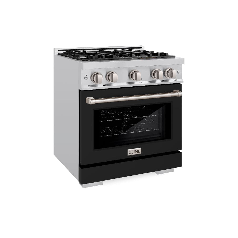 30 in. 4.2 cu. ft. Select Gas Range with 4 Burner Cooktop and Convection Gas Oven