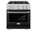 30 in. 4.2 cu. ft. Select Gas Range with 4 Burner Cooktop and Convection Gas Oven view 10