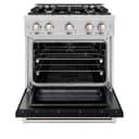 30 in. 4.2 cu. ft. Select Gas Range with 4 Burner Cooktop and Convection Gas Oven view 11