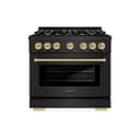 Autograph Edition 36 in. 5.2 cu. ft. Select Gas Range with 6 Burner Cooktop and Convection Gas Oven view 2