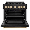 Autograph Edition 36 in. 5.2 cu. ft. Select Gas Range with 6 Burner Cooktop and Convection Gas Oven view 6