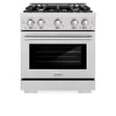 30 in. 4.2 cu. ft. Select Gas Range with 4 Burner Cooktop and Convection Gas Oven view 4