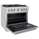36 in. 5.2 cu. ft. Select Gas Range with 6 Burner Cooktop and Convection Gas Oven view 6