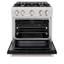30 in. 4.2 cu. ft. Select Gas Range with 4 Burner Cooktop and Convection Gas Oven view 3