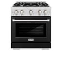30 in. 4.2 cu. ft. Select Gas Range with 4 Burner Cooktop and Convection Gas Oven view 4
