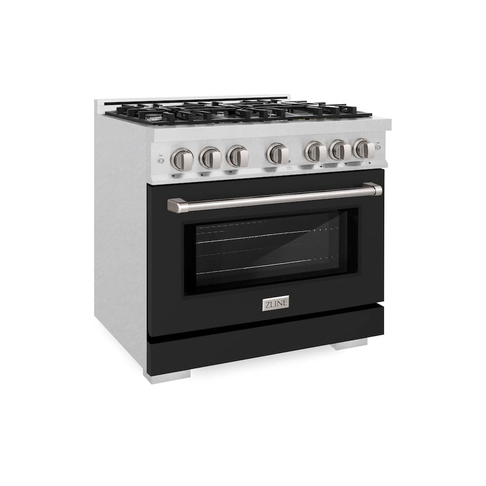36 in. 5.2 cu. ft. Select Gas Range with 6 Burner Cooktop and Convection Gas Oven