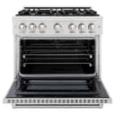 36 in. 5.2 cu. ft. Select Gas Range with Convection Gas Oven view 3