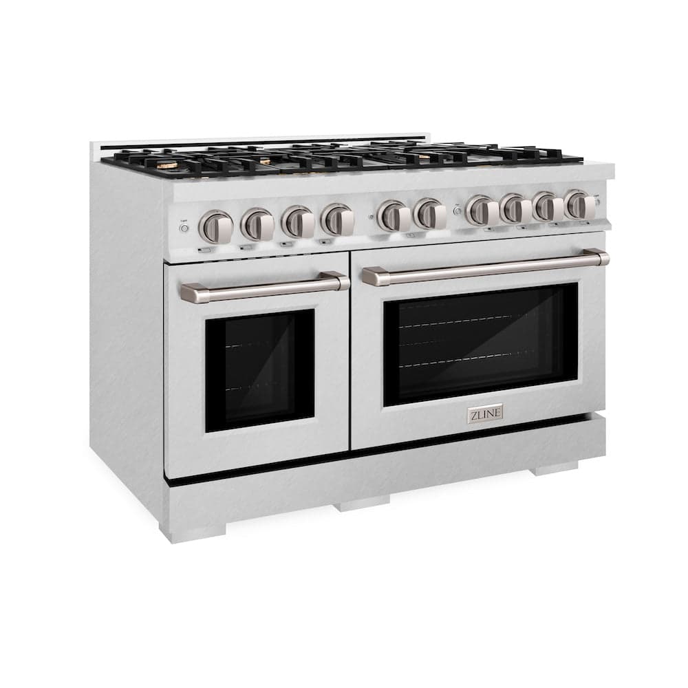 48 in. 6.7 cu. ft. Select Double Oven Gas Range