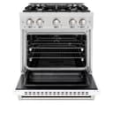 30 in. 4.2 cu. ft. Select Gas Range with 4 Burner Cooktop and Convection Gas Oven view 3