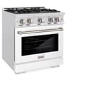 30 in. 4.2 cu. ft. Select Gas Range with 4 Burner Cooktop and Convection Gas Oven view 5