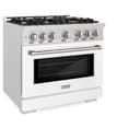 6 in. 5.2 cu. ft. Select Gas Range with 6 Burner Cooktop and Convection Gas Oven view 5