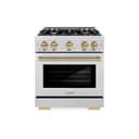 Autograph Edition 30 in. 4.2 cu. ft. Select Gas Range with 4 Burner Cooktop and Convection Gas Oven view 2