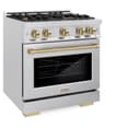 Autograph Edition 30 in. 4.2 cu. ft. Select Gas Range with 4 Burner Cooktop and Convection Gas Oven view 5