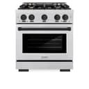 Autograph Edition 30 in. 4.2 cu. ft. Select Gas Range with 4 Burner Cooktop and Convection Gas Oven view 4