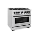 Autograph Edition 36 in. 5.2 cu. ft. Select Gas Range with 6 Burner Cooktop and Convection Gas Oven view 1