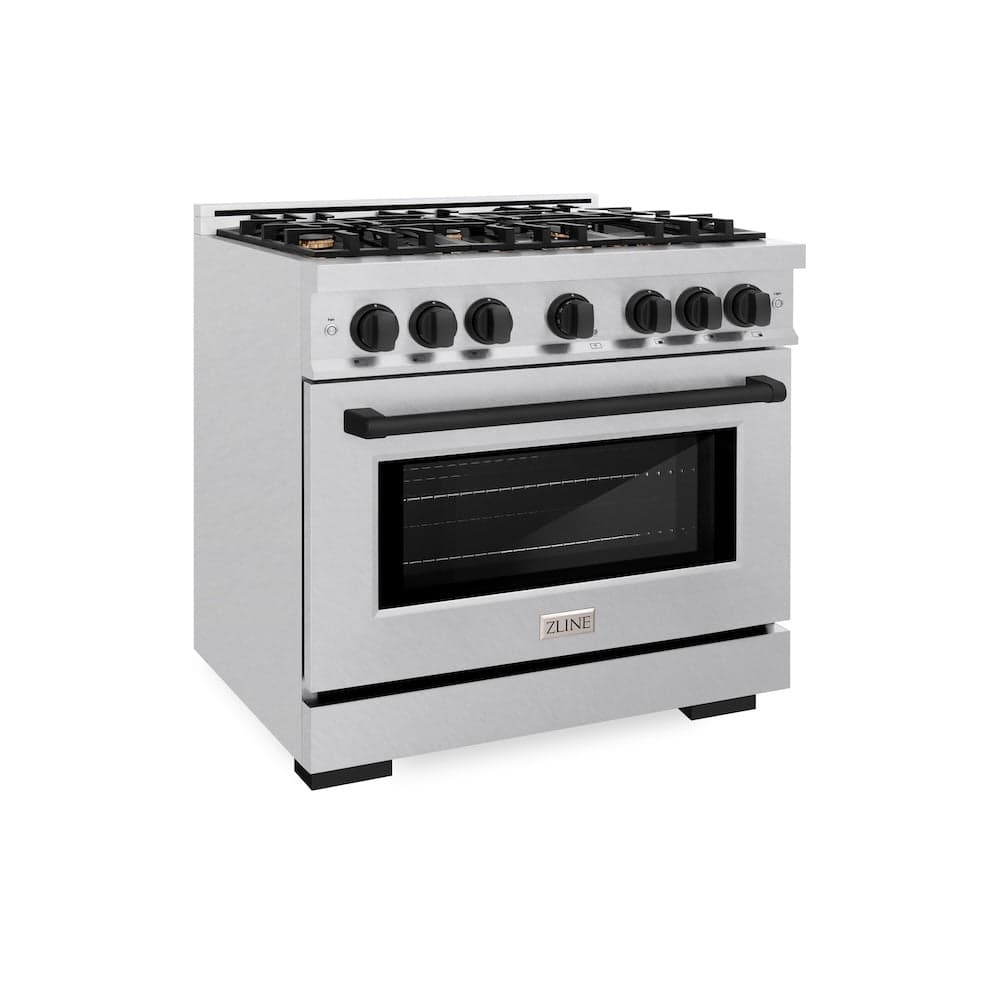 Autograph Edition 36 in. 5.2 cu. ft. Select Gas Range with 6 Burner Cooktop and Convection Gas Oven