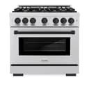 Autograph Edition 36 in. 5.2 cu. ft. Select Gas Range with 6 Burner Cooktop and Convection Gas Oven view 4