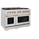 Autograph Edition 48 in. 6.7 cu. ft. Select Double Oven Gas Range with 8 Burner Cooktop view 5