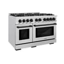 Autograph Edition 48 in. 6.7 cu. ft. Select Double Oven Gas Range with 8 Burner Cooktop view 1