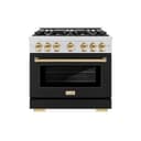 Autograph Edition 36 in. 5.2 cu. ft. Select Gas Range with 6 Burner Cooktop and Convection Gas Oven view 2