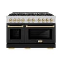 Autograph Edition 48 in. 6.7 cu. ft. Select Double Oven Gas Range with 8 Burner Cooktop view 2