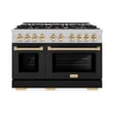 Autograph Edition 48 in. 6.7 cu. ft. Select Double Oven Gas Range with 8 Burner Cooktop view 2