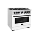 Autograph Edition 36 in. 5.2 cu. ft. Select Gas Range with 6 Burner Cooktop and Convection Gas Oven view 1