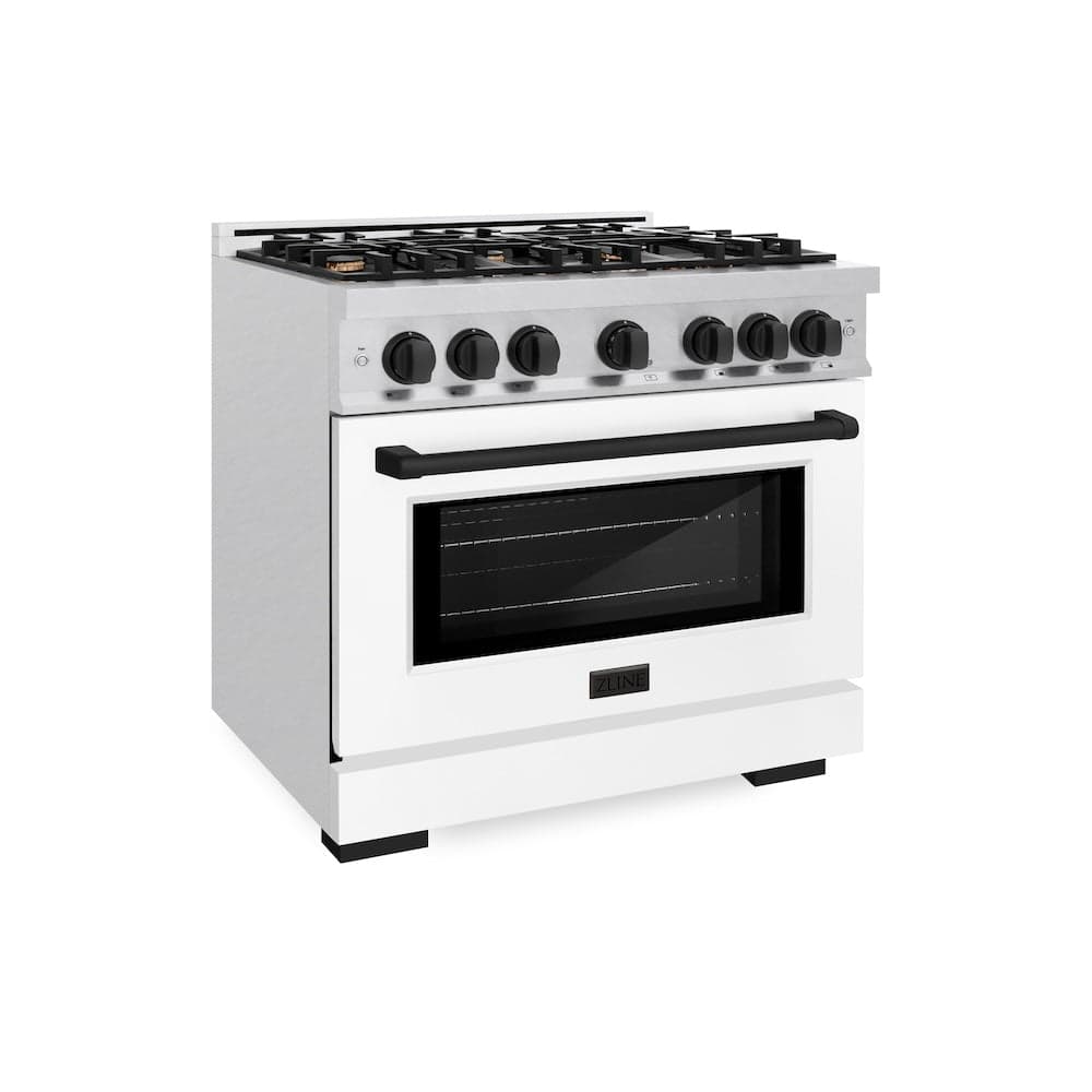 Autograph Edition 36 in. 5.2 cu. ft. Select Gas Range with 6 Burner Cooktop and Convection Gas Oven
