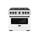Autograph Edition 36 in. 5.2 cu. ft. Select Gas Range with 6 Burner Cooktop and Convection Gas Oven view 2