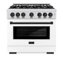 Autograph Edition 36 in. 5.2 cu. ft. Select Gas Range with 6 Burner Cooktop and Convection Gas Oven view 4