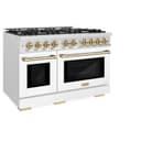 Autograph Edition 48 in. 6.7 cu. ft. Select Double Oven Gas Range with 8 Burner Cooktop view 5