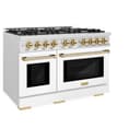 Autograph Edition 48 in. 6.7 cu. ft. Select Double Oven Gas Range with 8 Burner Cooktop view 5
