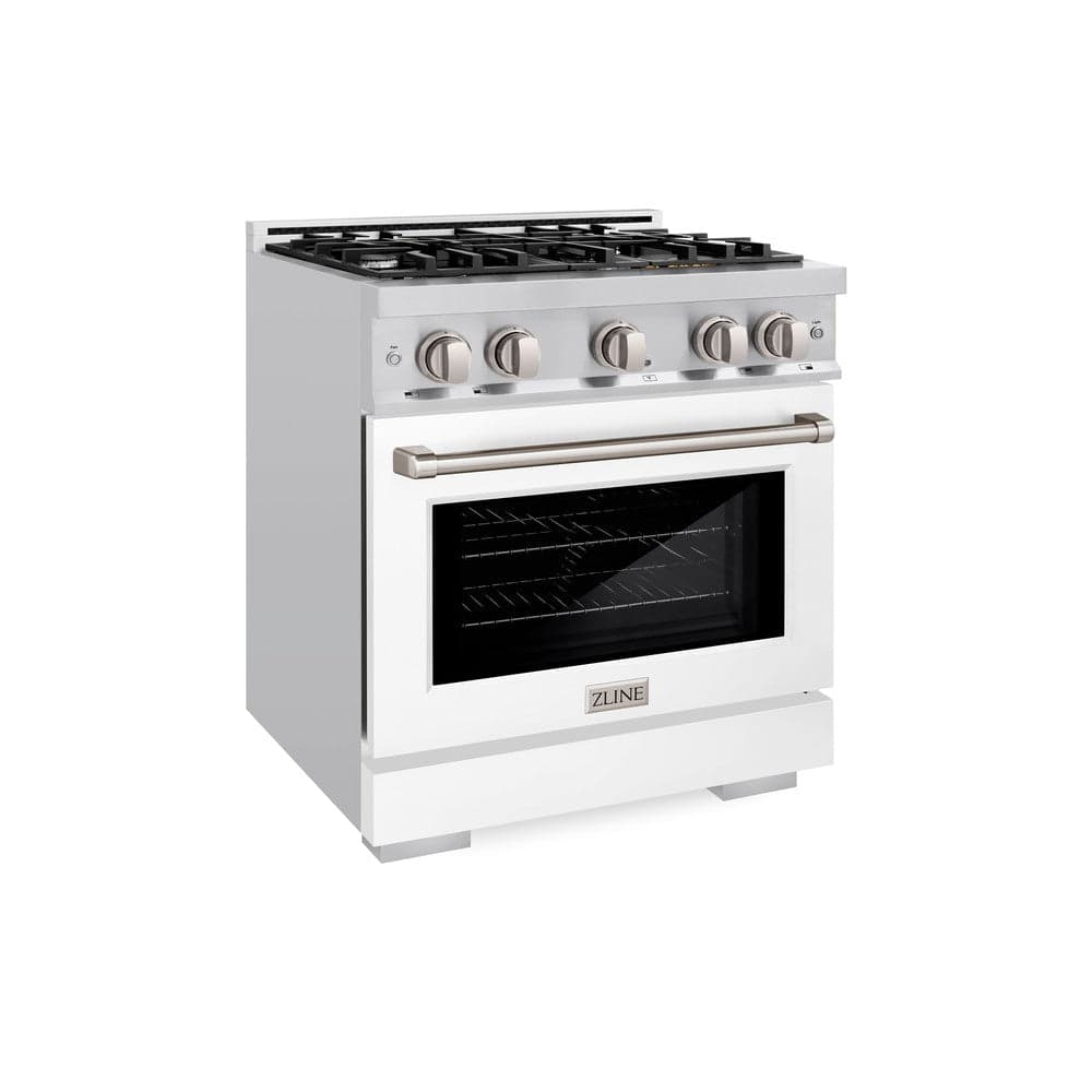 30 in. 4.2 cu. ft. Select Gas Range with 4 Burner Cooktop and Convection Gas Oven