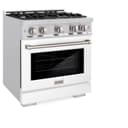 30 in. 4.2 cu. ft. Select Gas Range with 4 Burner Cooktop and Convection Gas Oven view 3