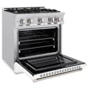 30 in. 4.2 cu. ft. Select Gas Range with 4 Burner Cooktop and Convection Gas Oven view 4