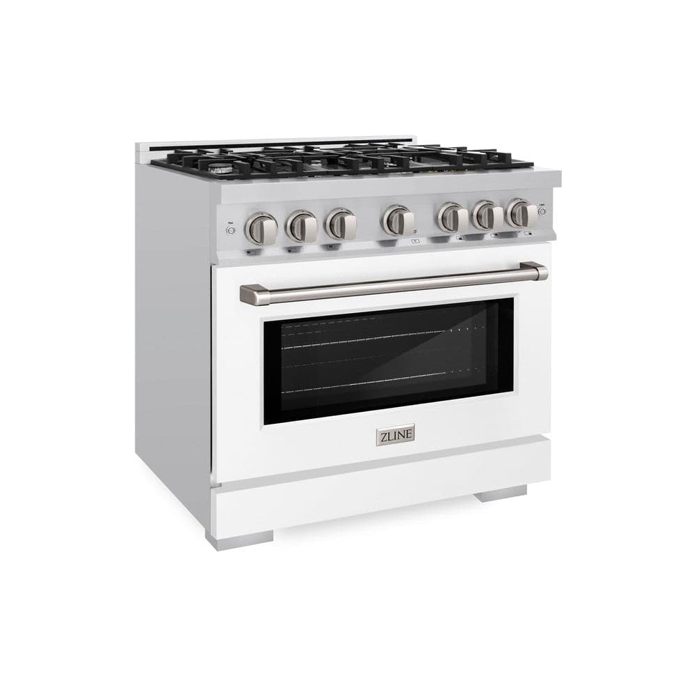 36 in. 5.2 cu. ft. Select Gas Range with 6 Burner Cooktop and Convection Gas Oven