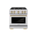 Autograph Edition 30 in. 4.2 cu. ft. Select Gas Range with 4 Burner Cooktop and Convection Gas Oven view 2
