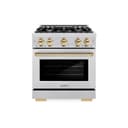 Autograph Edition 30 in. 4.2 cu. ft. Select Gas Range with 4 Burner Cooktop and Convection Gas Oven view 2