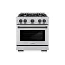 Autograph Edition 30 in. 4.2 cu. ft. Select Gas Range with 4 Burner Cooktop and Convection Gas Oven view 2