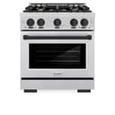 Autograph Edition 30 in. 4.2 cu. ft. Select Gas Range with 4 Burner Cooktop and Convection Gas Oven view 3