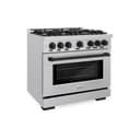 Autograph Edition 36 in. 5.2 cu. ft. Select Gas Range with 6 Burner Cooktop and Convection Gas Oven view 1
