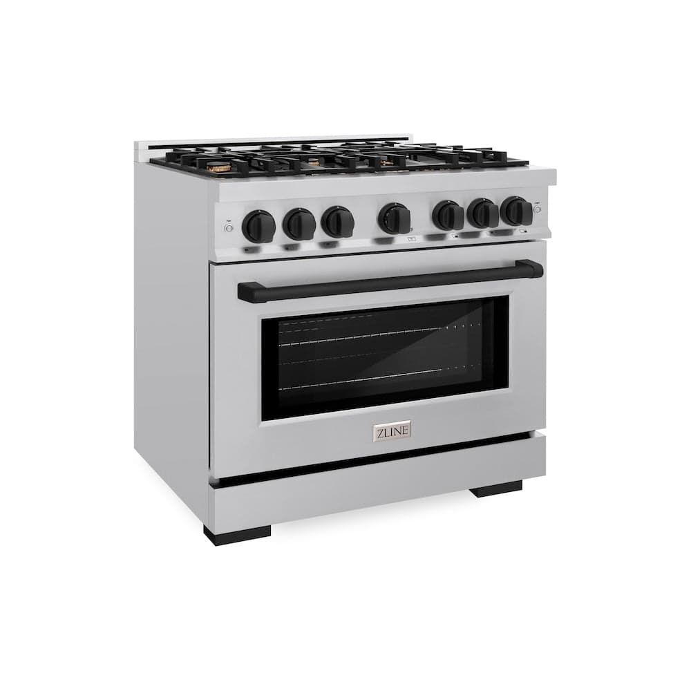 Autograph Edition 36 in. 5.2 cu. ft. Select Gas Range with 6 Burner Cooktop and Convection Gas Oven