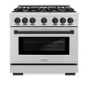 Autograph Edition 36 in. 5.2 cu. ft. Select Gas Range with 6 Burner Cooktop and Convection Gas Oven view 3