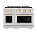 Autograph Edition 48 in. 6.7 cu. ft. Select Double Oven Gas Range with 8 Burner Cooktop view 2