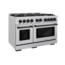 Autograph Edition 48 in. 6.7 cu. ft. Select Double Oven Gas Range with 8 Burner Cooktop view 1