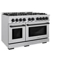 Autograph Edition 48 in. 6.7 cu. ft. Select Double Oven Gas Range with 8 Burner Cooktop view 5