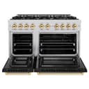 Autograph Edition 48 in. 6.7 cu. ft. Select Double Oven Gas Range with 8 Burner Cooktop view 5
