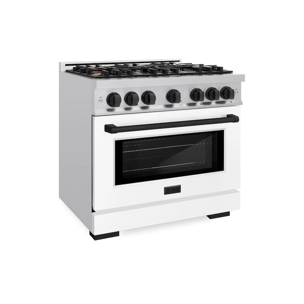 Autograph Edition 36 in. 5.2 cu. ft. Select Gas Range with 6 Burner Cooktop and Convection Gas Oven