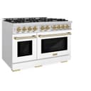 Autograph Edition 48 in. 6.7 cu. ft. Select Double Oven Gas Range with 8 Burner Cooktop view 3