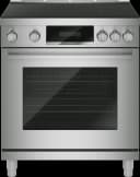 800 Series Induction freestanding range 30'' view 1